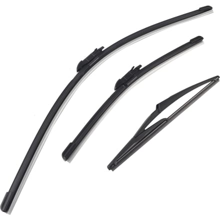 Auto Voor Achterruit Ruitenwisserblad 241612 Inch voor Vauxhall Corsa D 2006?2014 black