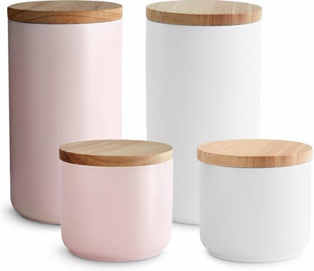 Springlane Keramiek voorraadpotten Sweet Scandi - Set 4-delig