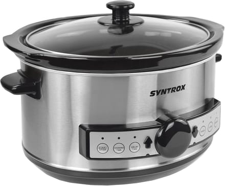 Digitale Slowcooker 3,5 Liter met Timer en Warmhoudfunctie