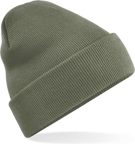 Scoby - Wintermuts - Beanie - Muts - Gehaakte - Hippe Muts - Winter accessoire - Olijfgroen