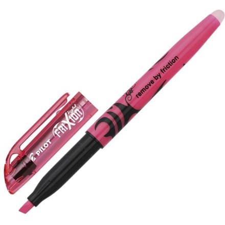 Pilot Frixion Roze Markeerstift - Uitwisbare Highlighter - Schrijfbreedte 1 – 4 mm