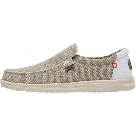 HEYDUDE Mikka Braided Instappers - Heren - Wit - Maat 43