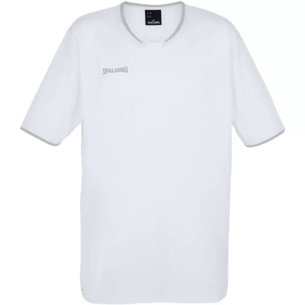 Move Shooting Shirt Korte Mouw Wit/Zilvergrijs