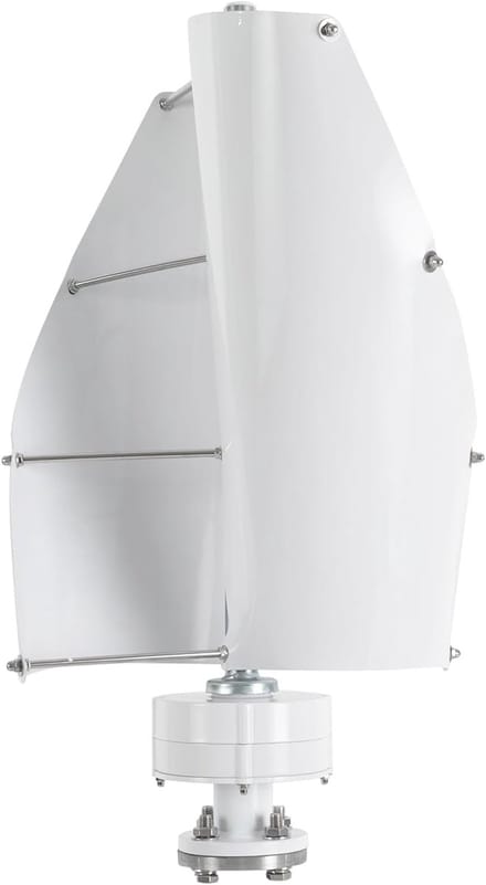 Windturbine - Energie Generator - Groene Energie - Efficiënte Werking - 500 Watt - Wit
