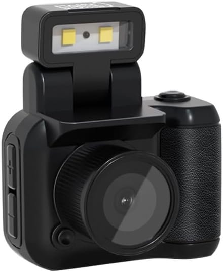 Compacte 1080P Mini Camera met 90° Draaibare Flits en 6 Filters - Ideaal voor Kinderen, Studenten en Beginners