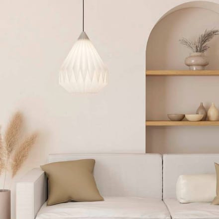 EGLO Minting Hanglamp - E27 - Ø 31 cm - Wit - Papier