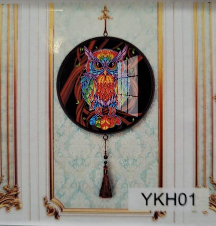 Diamond painting raamdecoratie