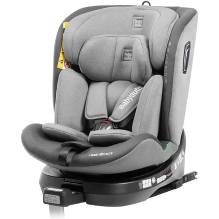 Autostoel - BABYAUTO - AITANA GRIJS ANTRACIET - Vanaf de geboorte tot 12 jaar - 0-36 kg - I-Size - ISOFIX - 360° Draaibaar - ECE R129