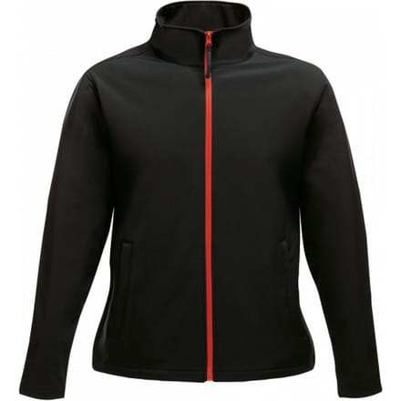 Regatta Dames/Dames Ablaze bedrukbare Soft Shell jas (Zwart/Klassiek Rood)