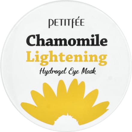 PETITFEE - Chamomile Lightening Hydrogel Eye Mask - 60stukken