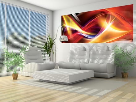 Abstract Art Photo Wallcovering