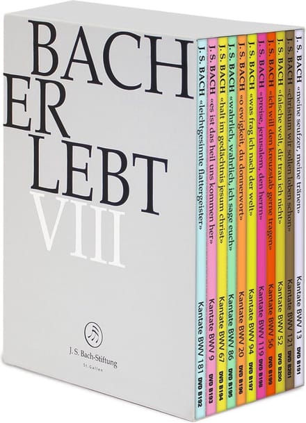 Chor & Orchester Der J.S. Bach-Stiftung, Rudolf Lutz - J.S. Bach: Bach Erlebt VIII (11 DVD)