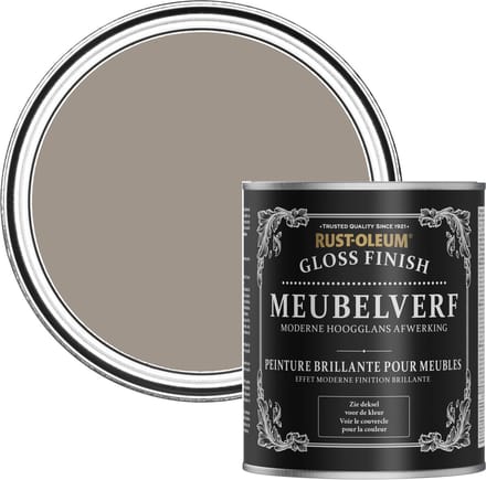 Rust-Oleum Bruin Meubelverf Hoogglans - Truffel 750ml
