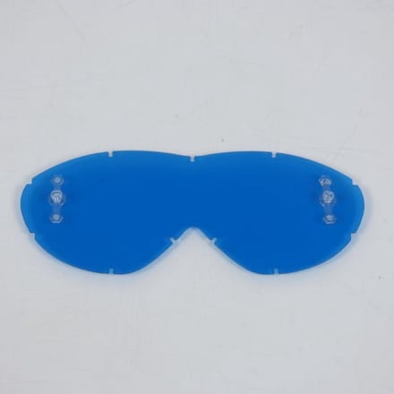 enkel scherm blauwe goggle cross smith sonic voor motorfiets enduro quad nieuw