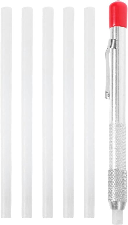 Lasser Potlood - Metaal Marker - Metaal Bewerken - Hittebestendige Vullingen - 12.3 cm - Multi