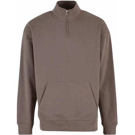 DEF - Zipper Crewneck sweater/trui - M - Grijs