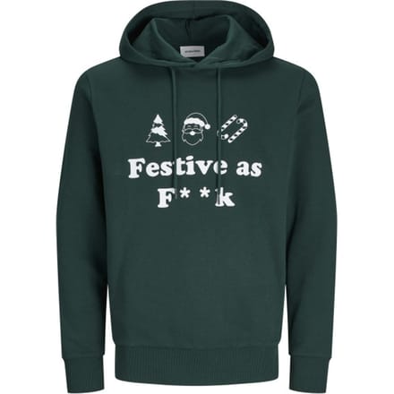 Jack & Jones Heren Kersttrui JJXMAS Groen - Maat S