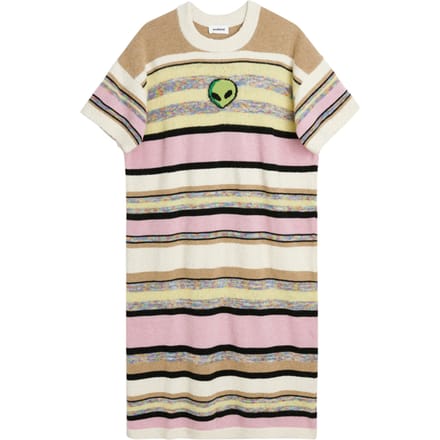 Soulland Alien Dress Multi Light Größe: M/L | Midikleider Outlet | Unisex