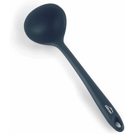 Lacor Pollepel - Siliconen - 29cm - Grijs - BPA vrij