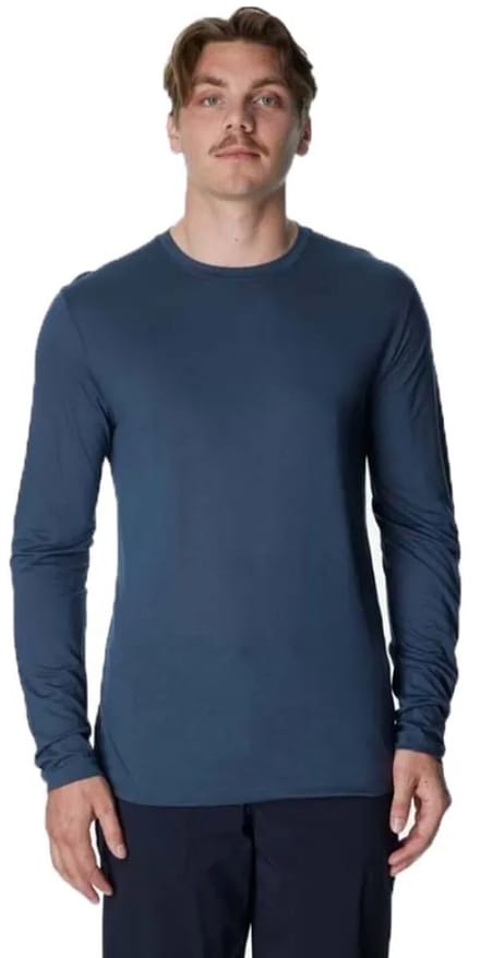 Houdini Tree T-shirt Met Lange Mouwen Blauw S Man