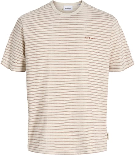 JACK&JONES - JJDEVIN DAYTONA STRIPED TEE SS CN JNR - Jongens - T-shirts