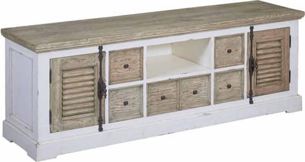 Tower Living tv meubel Amanda 190x50x65 cm grenen