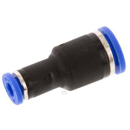 4mm x 8mm PA 66 Insteekfitting NBR [2 Stuks]