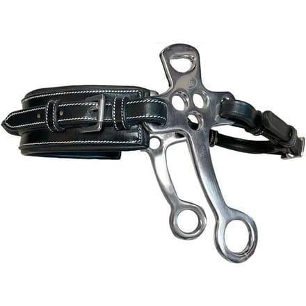 Hackamore voor paard met korte platte takken Jump'In