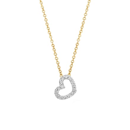 Blush Diamonds - Dames - 14 karaat goud - Ketting - Goud - 42 CM