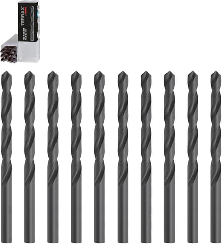 HSS Tin Spiraalboor 10,5 mm voor Metaal en Harde Materialen