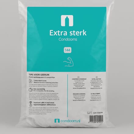 Condoom.nl Extra Sterk Condooms - 144 stuks
