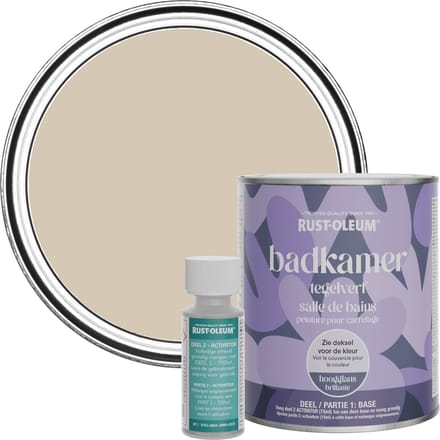 Rust-Oleum Lichtbruin Badkamer Tegelverf Hoogglans - Karamel 750ml