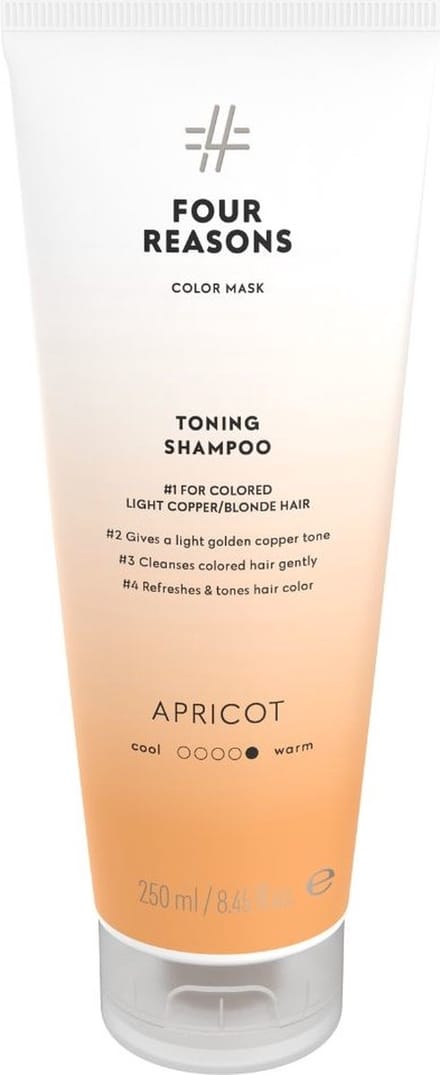 Four Reasons Color Mask Shampoo Apricot 250ml