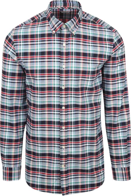 McGregor Overhemd Ruiten Multicolour - Maat L - Heren - Overhemden Casual