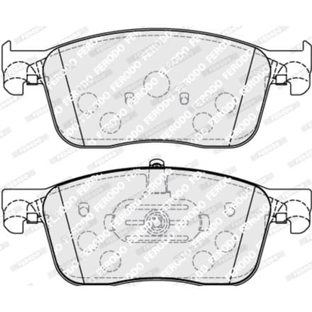 Remblokset FERODO FVR5119, voor