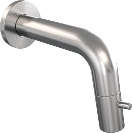 Brauer Brushed Edition inbouw fonteinkraan inkortbaar RVS geborsteld PVD