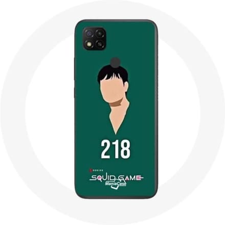 Coque Xiaomi Redmi 9C Squid Game Cho Sang woo numéro 218