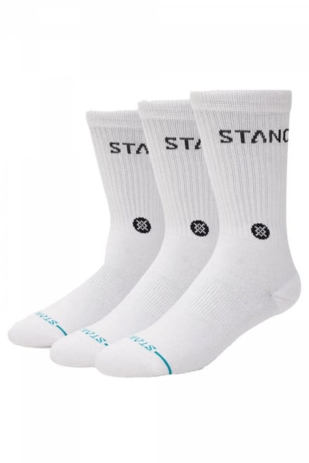 Stance Origin 3Pk Socks wit