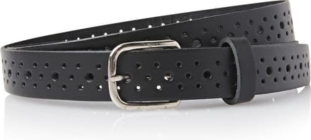 Timbelt Perfo Riem 2526 2.5 cm - Zwart - One size