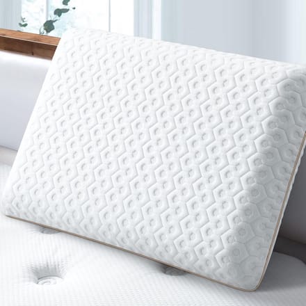 Ergonomisch Gel Traagschuim Kussen 60x40 cm - Middelstevig Hoofdkussen voor Zijslapers