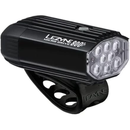 Lezyne Micro Drive 800+ / Ktv Drive+ Lichtset Zilver 800 / 40 Lumens