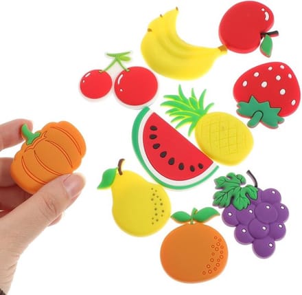Allecto - Koelkastmagneten - Creatieve Fruitstickers - Kleurrijke