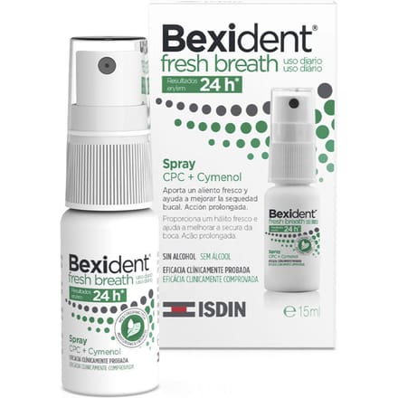 Mondspray Isdin Bexident Fresh Breath 15 ml Spray Frisse Adem