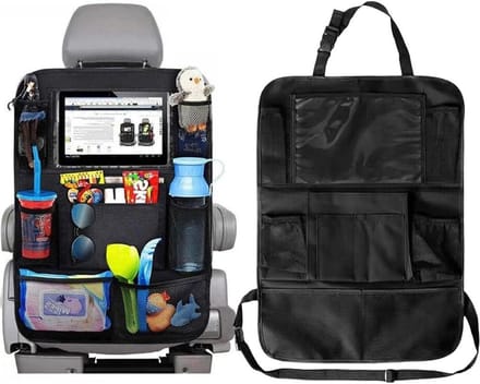 Stoel Organizer - Rugleuning Beschermer - Auto Interieur - Waterafstotend Oxford - Multi-zakken - Normaal