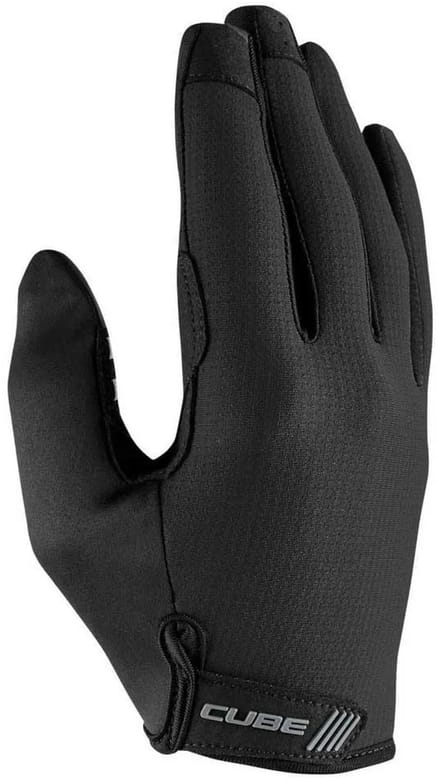 CUBE GLOVES NF ERGONOMICS GEL LONG FINGER BLACK