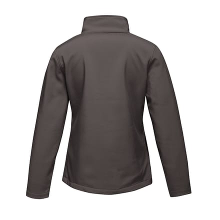 Regatta Opvallende Dames/dames Ablaze Afdrukbaar Soft Shell-jasje (Afdichting Grijs/Zwart)
