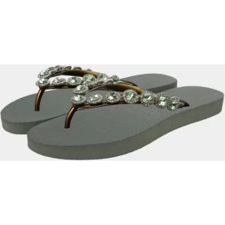Uzurii Dames Teenslippers White Classic - Blauw - Maat 37/38