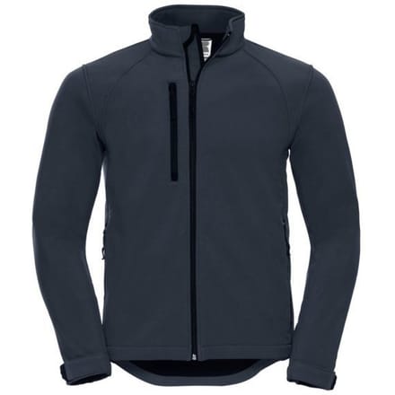 Russell Heren waterbestendig & winddicht Softshell-jasje (Franse marine)