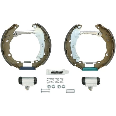 Trommel set (schoenen, cilinders, veren)  TEXTAR 84083200