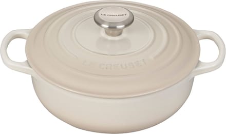 Le Creuset - Braadpan - Sauteuse - Meringue - 24cm - 3.4L